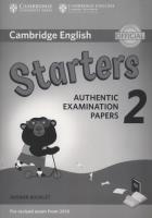 Opakowanie Cambridge English Starters 2 Answer booklet