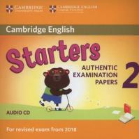 Cambridge English Starters 2 Audio CD. Wydawca: Cambridge University Press. SmakLiter.pl Opakowanie Cambridge English Starters 2 Audio CD