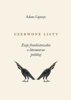 Czerwone listy. Eseje frankistowskie o.... Autor: Lipszyc Adam. SmakLiter.pl Okładka książki Czerwone listy. Eseje frankistowskie o...