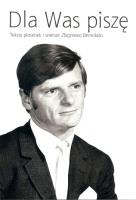 Okładka książki Dla Was piszę