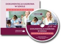 Okładka książki Dokumentacja kadrowa w szkole. Nauczyciele CD