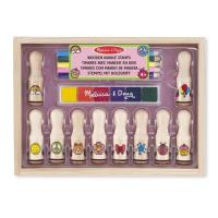 Opakowanie Drewniane stempelki Deluxe