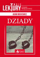 Dziady. Autor: Adam Mickiewicz. SmakLiter.pl Okładka książki Dziady