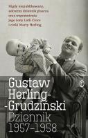 Dziennik 1957-1958. Autor: Gustaw Herling-Grudziński. SmakLiter.pl Okładka książki Dziennik 1957-1958