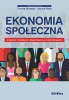 Ekonomia społeczna. Autor: Murzyn Dorota, Pach Janina. SmakLiter.pl Okładka książki Ekonomia społeczna
