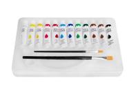 Opakowanie Farbki akrylowe 12 kolorów EASY