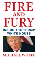 Okładka książki Fire and Fury