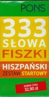 Fiszki na ostro. 333 słowa hiszpańskie. Autor: Opracowanie zbiorowe. SmakLiter.pl Okładka książki Fiszki na ostro. 333 słowa hiszpańskie
