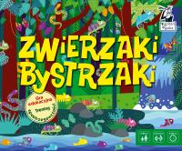 Gra edukacyjna Zwierzaki bystrzaki. Autor: Opracowanie zbiorowe. SmakLiter.pl Okładka książki Gra edukacyjna Zwierzaki bystrzaki