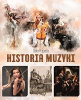 Historia muzyki. Autor: Oskar Łapeta. SmakLiter.pl Okładka książki Historia muzyki