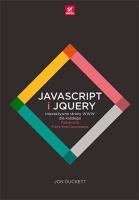 Okładka książki JavaScript i jWuery. Interaktywne strony www...