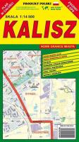 Kalisz 1:14 500 plan miasta PIĘTKA. Wydawca: Piętka. SmakLiter.pl Opakowanie Kalisz 1:14 500 plan miasta PIĘTKA