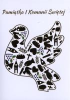 Okładka książki Karnet B6 Komunia gołąb