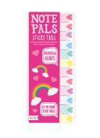 Karteczki samoprzylepne Tęczowe Serduszka 180 karteczek. Wydawca: Kolorowe Baloniki. SmakLiter.pl Opakowanie Karteczki samoprzylepne Tęczowe Serduszka 180 karteczek