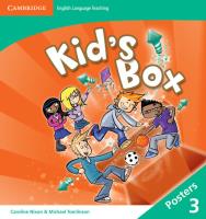 Kid's Box Level 3 Posters (8). Autor: Nixon Caroline, Tomlinson Michael. SmakLiter.pl Okładka książki Kid's Box Level 3 Posters (8)