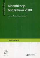 Okładka książki Klasyfikacja budżetowa 2018 + CD