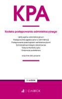 Kodeks postępowania administracyjnego oraz ustawy towarzyszące. Autor: Opracowanie zbiorowe. SmakLiter.pl Okładka książki Kodeks postępowania administracyjnego oraz ustawy towarzyszące