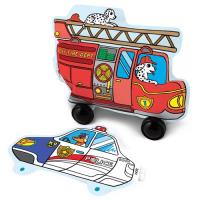 Opakowanie Kolorowanka 3D Pojazdy Ratunkowe 2 samochody