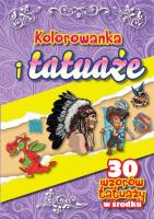 Okładka książki Kolorowanka i tatuaże