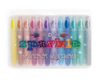 Kredki żelowe błyszczące 12 kolorów. Wydawca: Kolorowe Baloniki. SmakLiter.pl Opakowanie Kredki żelowe błyszczące 12 kolorów