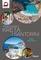 Kreta i Santorini Inspirator podróżniczy. Autor: Anna Tupaczewska. SmakLiter.pl Okładka książki Kreta i Santorini Inspirator podróżniczy