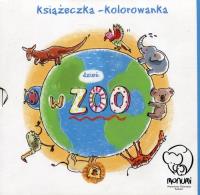 Książeczka kolorowanka Zoo. Autor: Opracowanie zbiorowe. SmakLiter.pl Okładka książki Książeczka kolorowanka Zoo