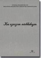 Opakowanie Ku rzeczom niebłahym