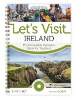 Lets Visit Ireland. Autor: Ociepa Roman. SmakLiter.pl Okładka książki Lets Visit Ireland