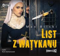 List z Watykanu - Audiobook. Autor: Bilski Max. SmakLiter.pl Okładka książki List z Watykanu - Audiobook