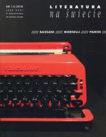 Opakowanie Literatura na świecie 2018/01-02