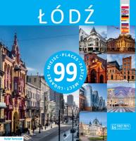 Łódź - 99 miejsc / 99 Places / 99 Plätze / 99 мест / 99 Lugares. Autor: Tomczyk Rafał. SmakLiter.pl Okładka książki Łódź - 99 miejsc / 99 Places / 99 Plätze / 99 мест / 99 Lugares