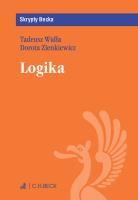 Logika Skrypty. Autor: Widła Tadeusz, Zienkiewicz Dorota. SmakLiter.pl Okładka książki Logika Skrypty