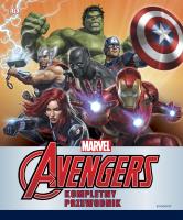 Marvel Avengers. Kompletny przewodnik. Autor: Beatty Scott, Cowsill Alan, Dougall Alastair, Scott Melanie. SmakLiter.pl Okładka książki Marvel Avengers. Kompletny przewodnik