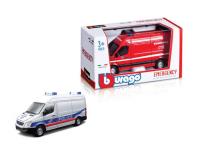Opakowanie Mercedes Benz Sprinter Policja 1:50 BBURAGO