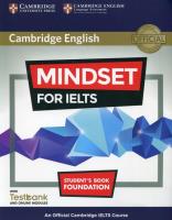 Opakowanie Mindset for IELTS Foundation Student's Book