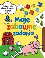 Moje zabawne zadania. Autor: Emily Stead. SmakLiter.pl Okładka książki Moje zabawne zadania