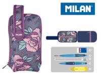 Opakowanie Multipiórnik Milan owalny mini z 1 piórnikiem Flowers