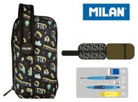 Opakowanie Multipiórnik MILAN owalny mini z 1 piórnikiem Icons