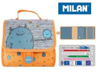 Opakowanie Multipiórnik MILAN z 2 piórnikami MIMO pomarańcz