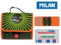 Opakowanie Multipiórnik MILAN z 2 piórnikami SUPER HEROES czarny