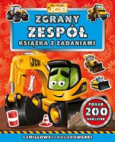 Okładka książki My first JCB Zgrany zespół. Książka z zadaniami