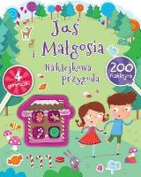 Okładka książki Naklejkowa przygoda. Jaś i Małgosia
