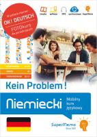 Niemiecki Kein Problem! Mobilny kurs językowy (pakiet: poziom podstawowy A1-A2, średni B1, zaawanso. Autor: Trambacz Waldemar. SmakLiter.pl Okładka książki Niemiecki Kein Problem! Mobilny kurs językowy (pakiet: poziom podstawowy A1-A2, średni B1, zaawanso