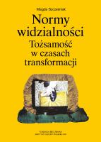 Normy widzialności. Autor: Szcześniak Magda. SmakLiter.pl Okładka książki Normy widzialności
