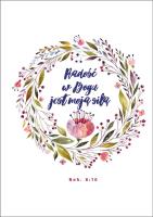 Notatnik B6 - Radość w Bogu jest moja siłą. Wydawca: Koinonia. SmakLiter.pl Opakowanie Notatnik B6 - Radość w Bogu jest moja siłą