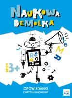 Opowiadanki. Ćwiczymy mówienie  3+. Autor: Marczewska Magdalena. SmakLiter.pl Okładka książki Opowiadanki. Ćwiczymy mówienie  3+
