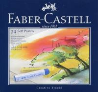 Pastele suche 24 kolory Creative Studio. Wydawca: Faber Castell. SmakLiter.pl Opakowanie Pastele suche 24 kolory Creative Studio