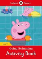 Peppa Pig Going Swimming Activity Book Ladybird Readers Level 1. Autor: Morris Catrin. SmakLiter.pl Okładka książki Peppa Pig Going Swimming Activity Book Ladybird Readers Level 1