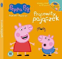 Okładka książki Peppa Pig.Pracowity pajączek.DVD