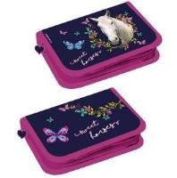 Piórnik Konie 1 zamek 2 klapy  STK-35. Wydawca: Freeway. SmakLiter.pl Opakowanie Piórnik Konie 1 zamek 2 klapy  STK-35